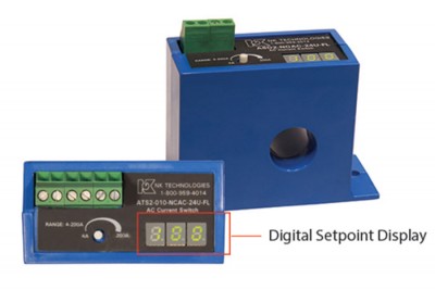 ATS Series Current Sensing Transducer/Switch with Digital Display Setpoint