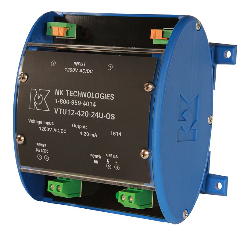 VTU-OS Series AC/DC Voltage Transducer main product photo.