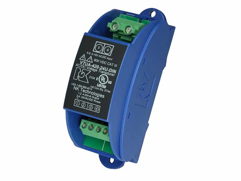VTUDIN Series AC or DC Voltage Transducer NK Technologies